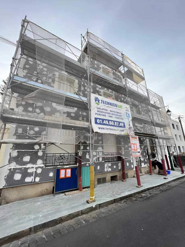 Isolation par l'extérieur Ivry-sur-Seine
